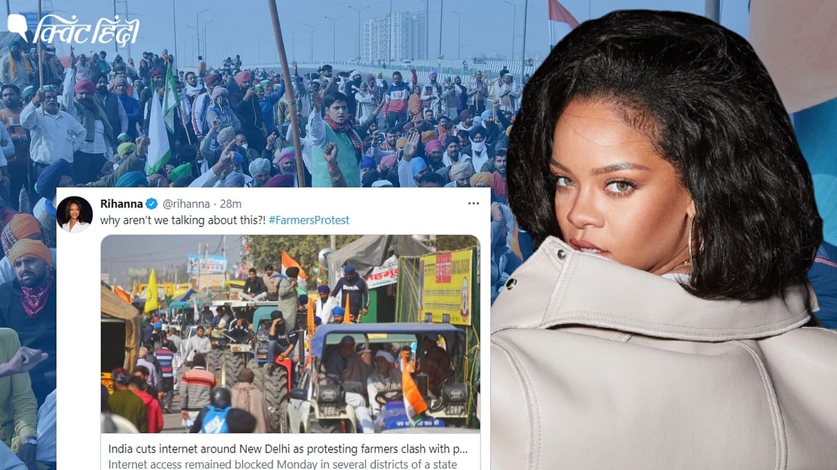 रिहाना के Tweet से ‘लोकल Vs ग्लोबल’ में घमासान, बीच में खड़ा किसान