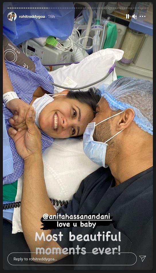 अनीता हसनंदानी ने 9 फरवरी की शाम बेटे को जन्म दिया. उनते पति रोहित रेड्डी ने ये खुशखबरी सोशल मीडिया पर शेयर की.
