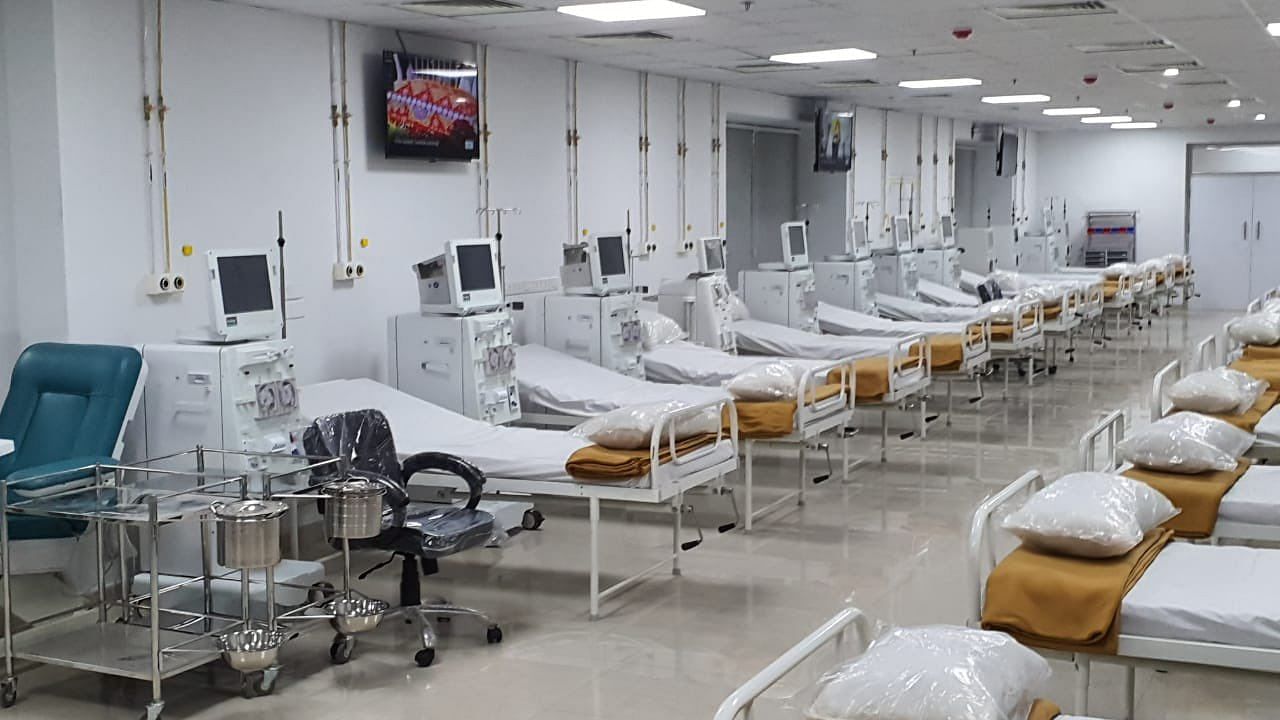 दिल्ली में खुला देश का सबसे बड़ा किडनी डायलिसिस अस्पताल