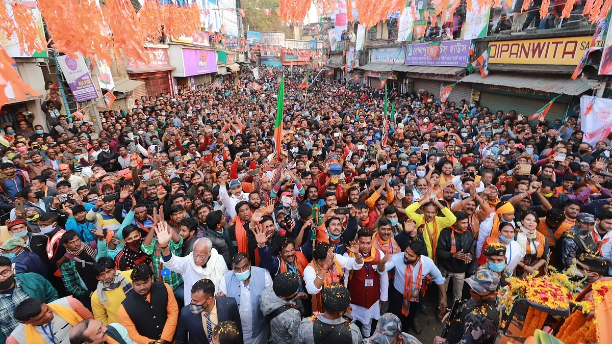 पश्चिम बंगाल में अमित शाह की रैली (20 दिसंबर)