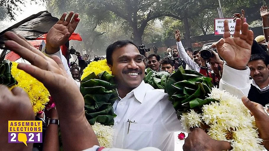 DMK के ए राजा पर EC की कार्रवाई, 48 घंटे के लिए कैंपेनिंग पर रोक 