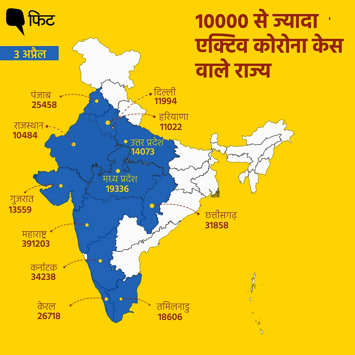 नए कोरोना केस के मामले में भारत टॉप पर, मिले 89 हजार से ज्यादा केस