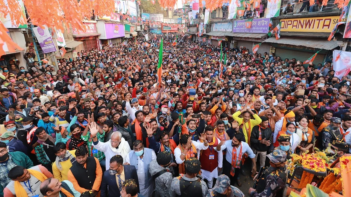 पश्चिम बंगाल में अमित शाह की रैली (20 दिसंबर)