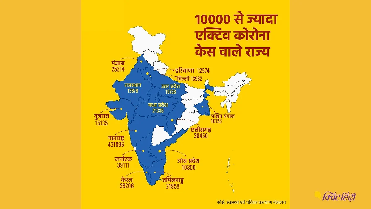 देश में पहली बार 1 दिन में नए केस एक लाख के पार, कोरोना का हाहाकार