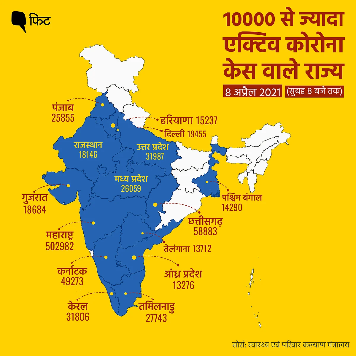 छत्तीसगढ़ में दोगुना खतरनाक हुआ कोरोना,ये हैं सबसे पीड़ित 5 राज्य