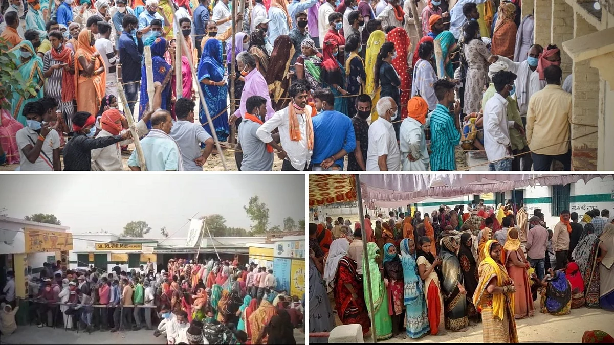 पहले चरण के चुनाव की अलग-अलग जिलों की तस्वीर