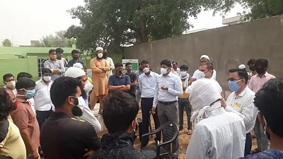 राजस्थान: सीकर में कोविड पीड़िता के शव को दफनाने के बाद 21 की मौत