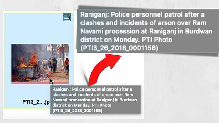 2018 और 2019 की तस्वीरों को 2021 विधानसभा चुनावों के बाद बंगाल में हो रही हिंसा का  बताकर शेयर किया जा रहा