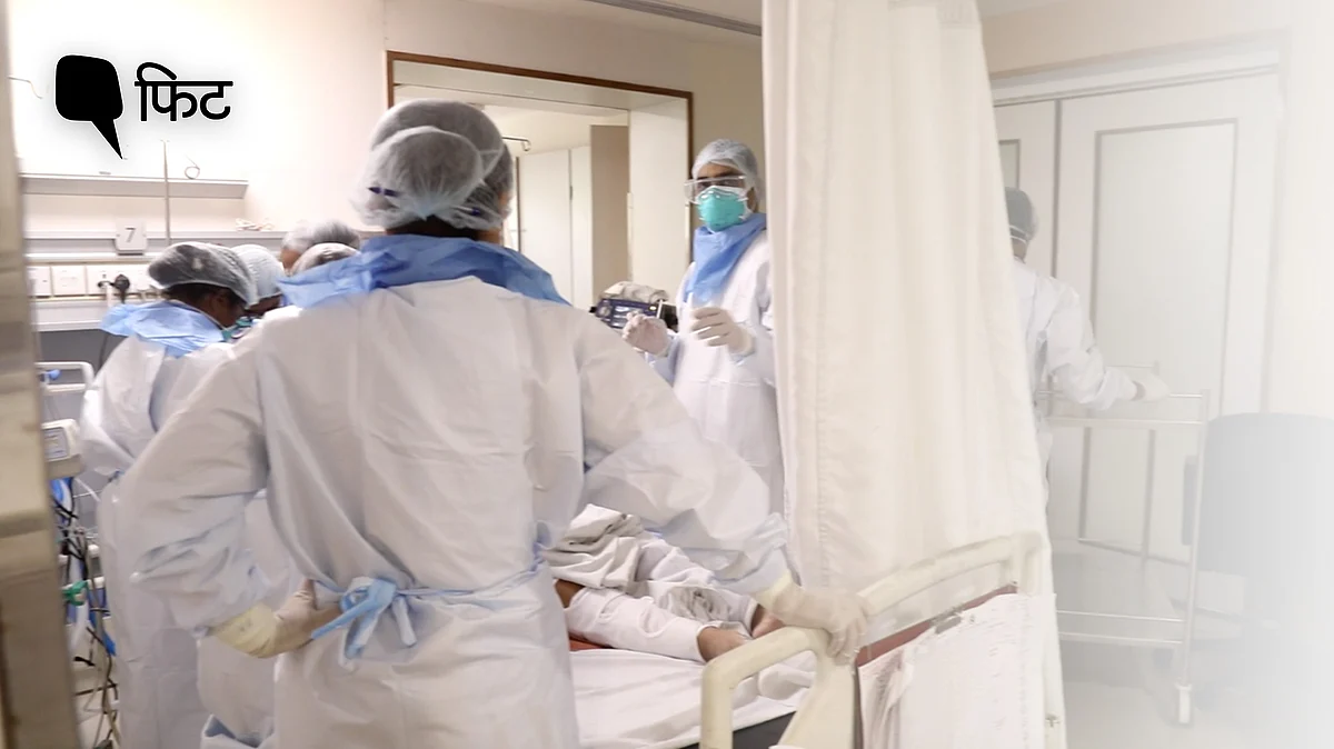 कोविड ICU के अंदर का हाल,जहां डॉक्टर,नर्सों को सांस लेने की भी फुर्सत नहीं