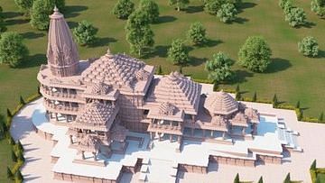 राम मंदिर का प्रस्तावित डिजाइन