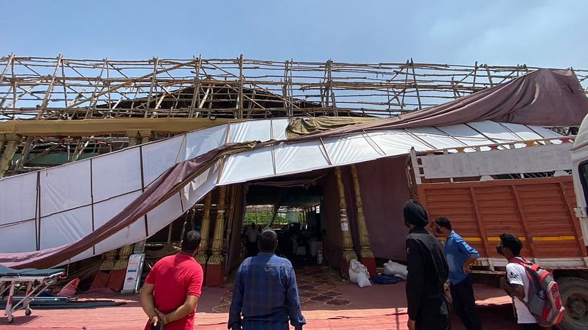 हेमकुंठ फाउंडेशन के COVID सेंटर में अज्ञात लोगों ने की तोड़फोड़