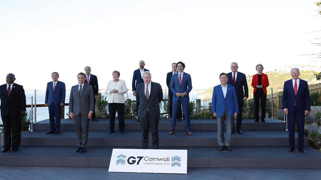 G7 Summit 2021 इंग्लैंड के कॉर्नवेल में हो रहा है