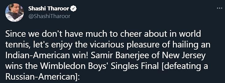 रामनाथन कृष्णन, रमेश कृष्णन, लिएंडर पेस और युकी भांबरी ने ग्रैंड स्लैम चैंपियनशिप में लड़कों का सिंगल खिताब जीता है.