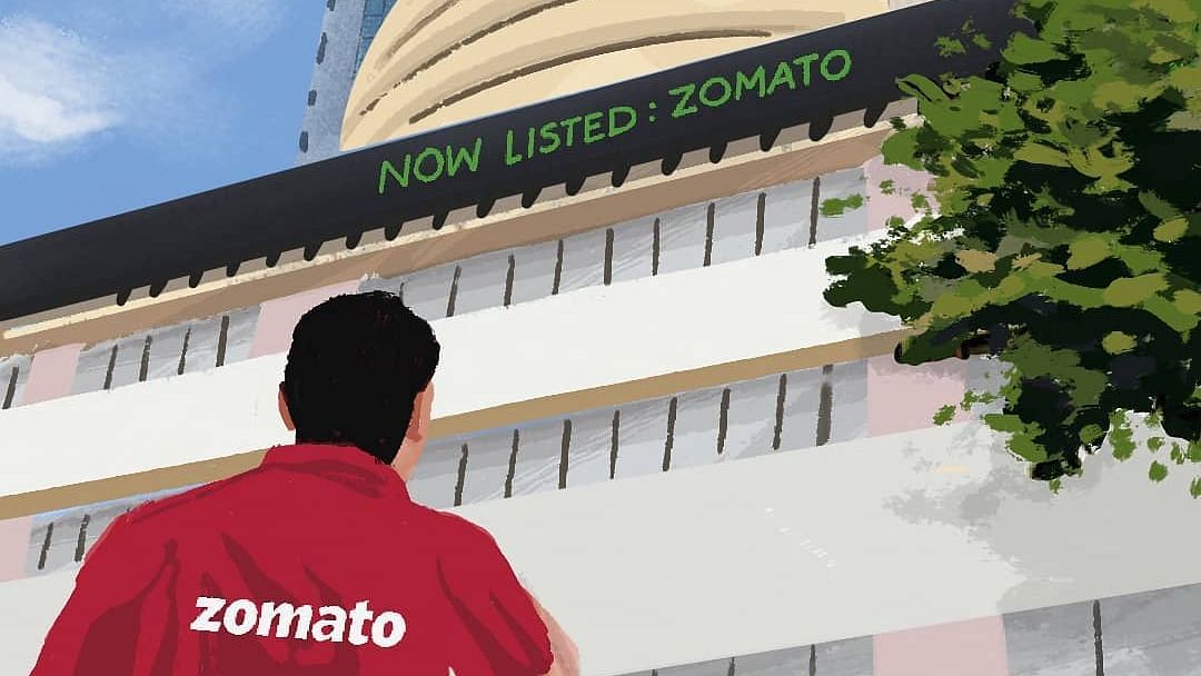 Zomato शेयरों की मार्केट में जबरदस्त मांग, ट्रेड वॉल्यूम 60 करोड़ के पार