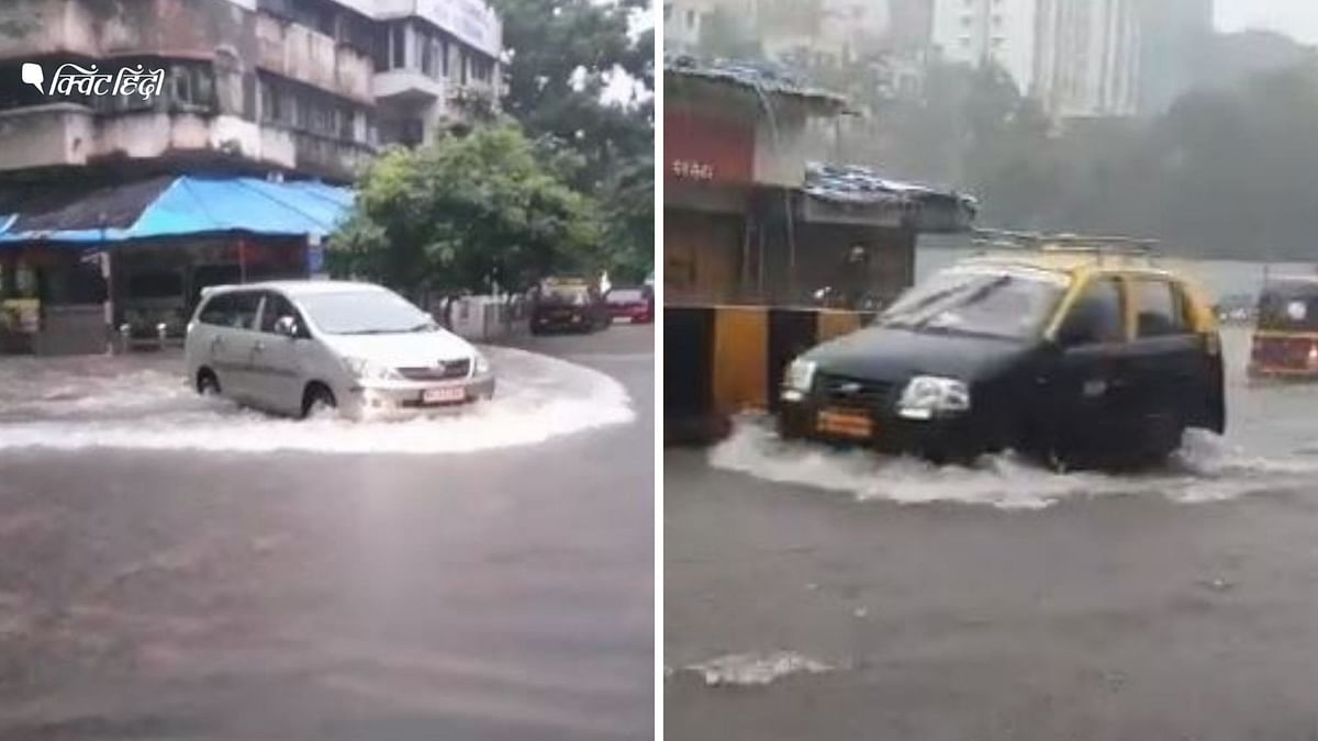 मुंबई में देर रात से भारी बारिश, हाई टाइड की चेतावनी