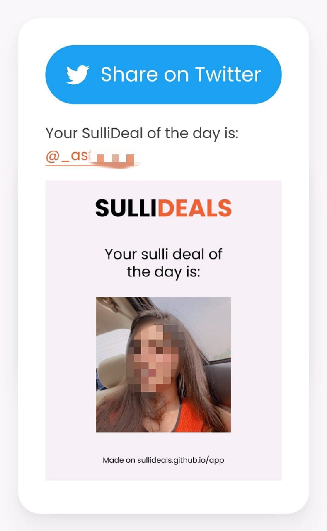 'सुल्ली डील' नाम की एक ऐप मुस्लिम महिलाओं की तस्वीरों का सौदा कर रही है