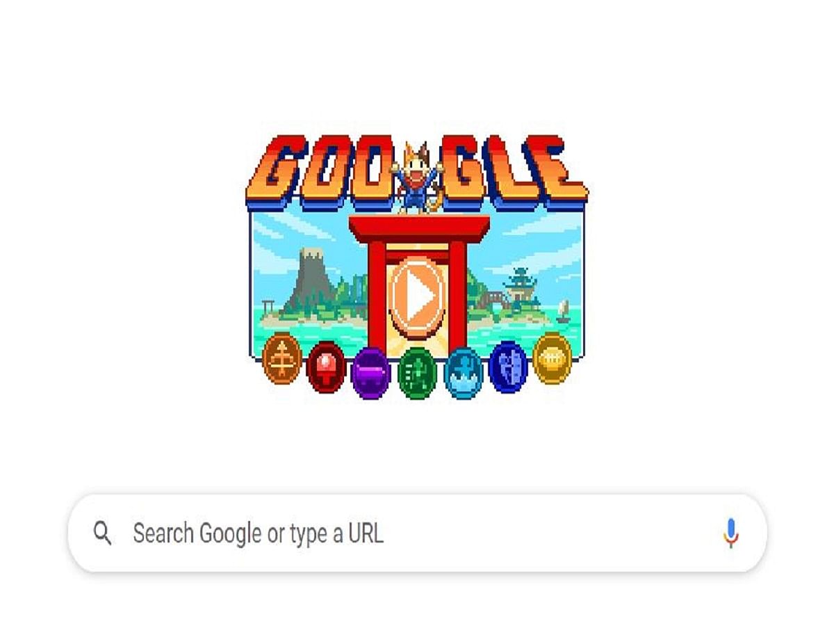 Google Doodle टोक्यो ओलंपिक 2020 को चैंपियन आइलैंड गेम के साथ मना रहा