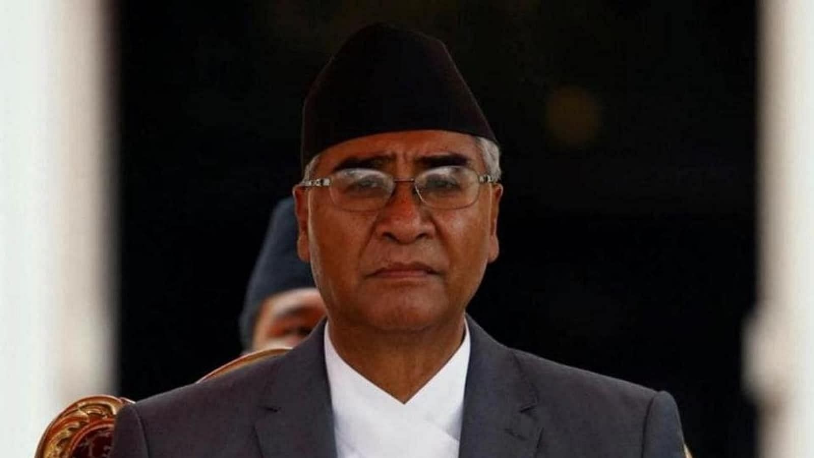 <div class="paragraphs"><p>नेपाल में Sher Bahadur Deuba 5वीं बार प्रधानमंत्री नियुक्त</p></div>