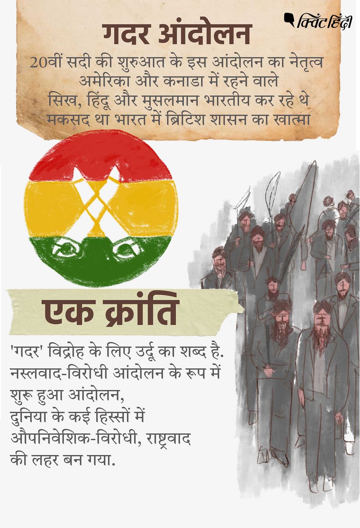 Ghadar Movement भारत के स्वतंत्रता संग्राम के इतिहास में एक मील का पत्थर है.