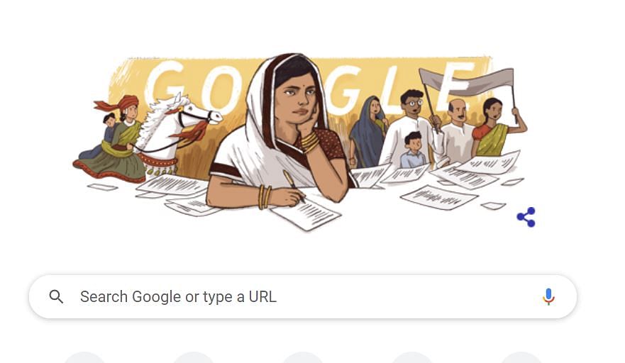 <div class="paragraphs"><p>Google doodle honours Subhadra Kumari Chauhan</p></div>