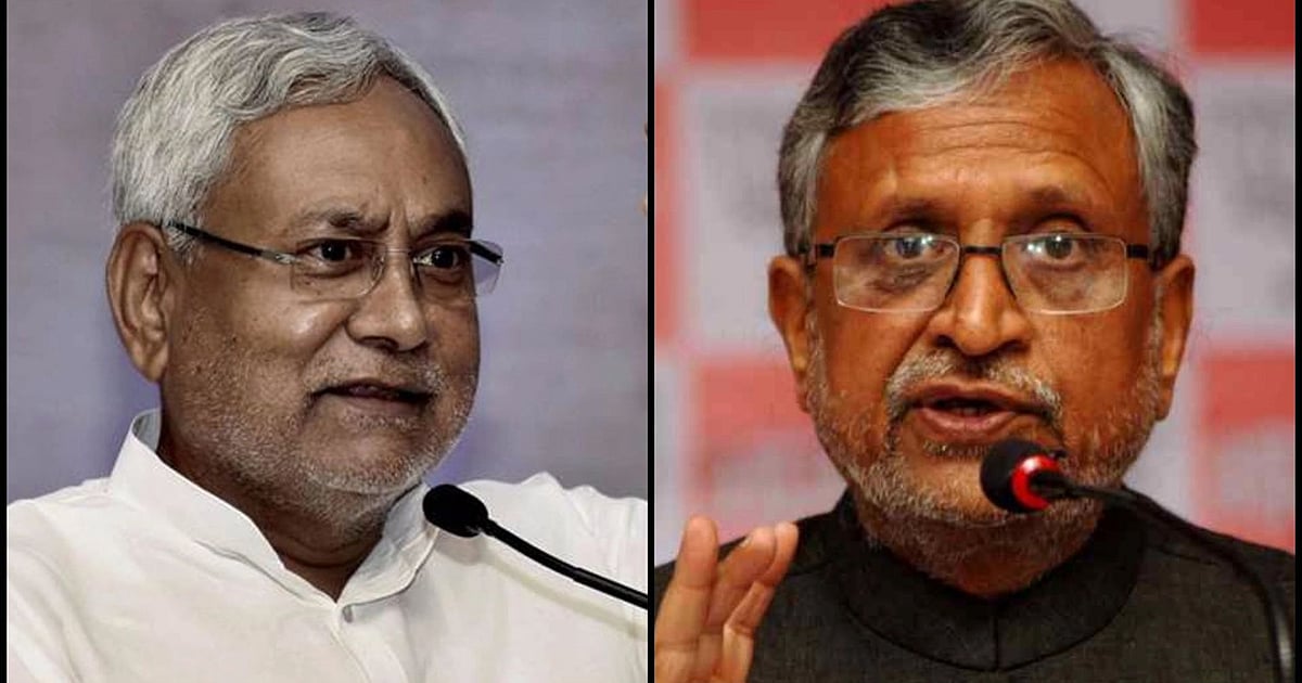 नीतीश कुमार को जातीय जनगणना पर नहीं मिला ‘दोस्त’ सुशील मोदी का साथ