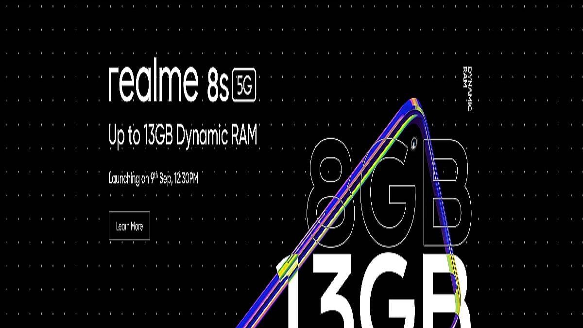 Realme 8S 5G, Realme 8i स्मार्टफोन भारत में  9 Sep को लॉन्च होगा,चेक करें फीचर्स