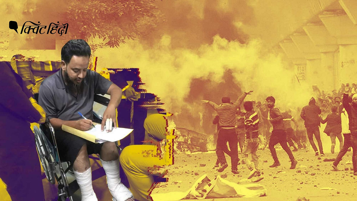 दिल्ली दंगे: आरोपी खालिद सैफी ने कहा-'सलाम बोलना अगर गैरकानूनी है तो छोड़ दूंगा'