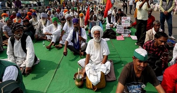 कृषि कानून के विरोध में किसानों का भारत बंद, पंजाब-हरियाणा बॉर्डर बंद