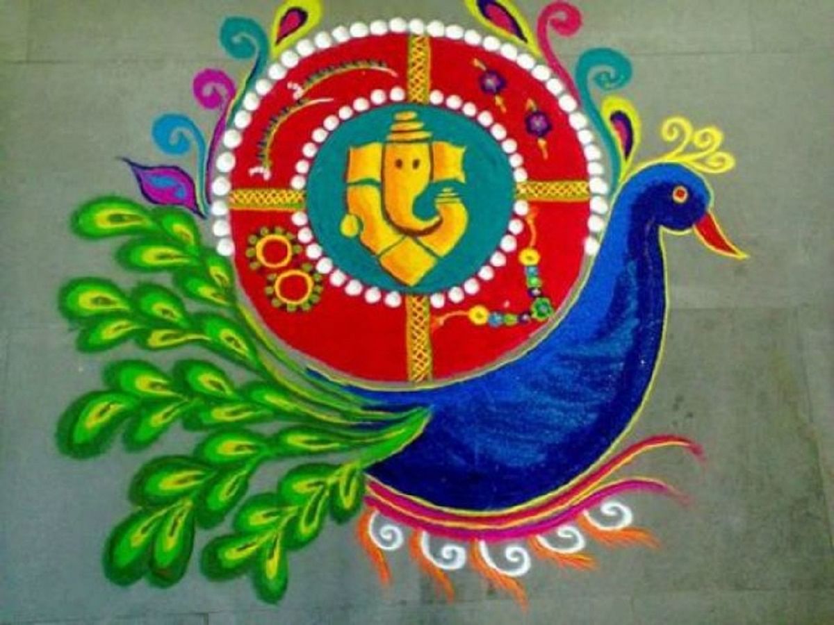 Diwali Rangoli Designs 2021: रंगोली के 25 लेटेस्ट ...