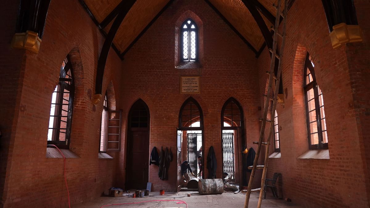 क्रिसमस के मौके पर फिर से खुला श्रीनगर का 125 साल पुराना सेंट ल्यूक चर्च