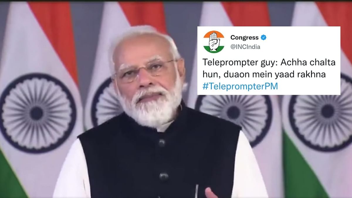 बीच भाषण में PM के रुकने पर राहुल का तंज- इतना झूठ Teleprompter भी नहीं झेल पाया