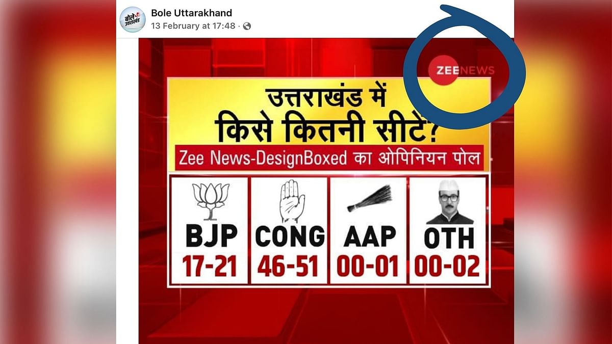 असली बुलेटिन में Uttrakhand Elections में बीजेपी को 31-35 और कांग्रेस को 33-37 सीटें मिलने की संभावना जताई गई है