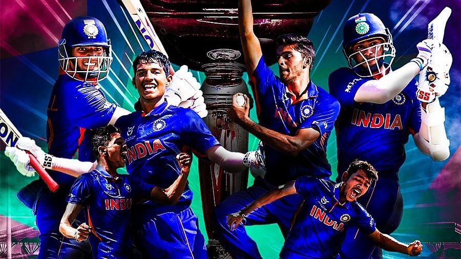 <div class="paragraphs"><p>U-19 वर्ल्ड कप चैंपियन बना भारत, इंग्लैंड को हरा पांचवीं बार जीता खिताब</p></div>