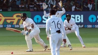 <div class="paragraphs"><p>भारत-श्रीलंका का दूसरा टेस्ट मैच&nbsp;</p></div>
