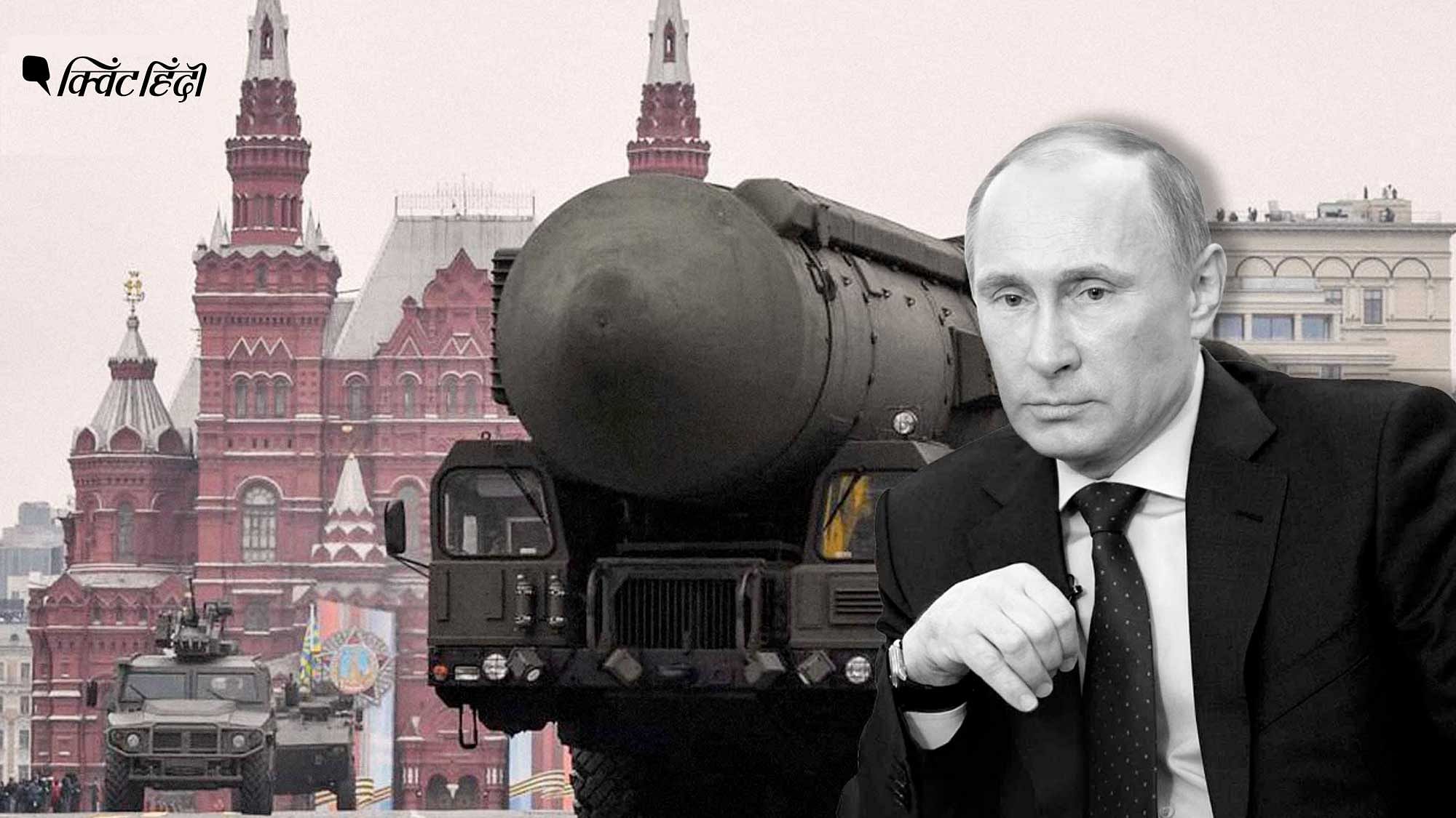 <div class="paragraphs"><p>रूसी राष्ट्रपति व्लादिमीर पुतिन ने न्यूक्लियर डेटरेंट फोर्स को हाई अलर्ट पर रहने के आदेश दिए</p></div>
