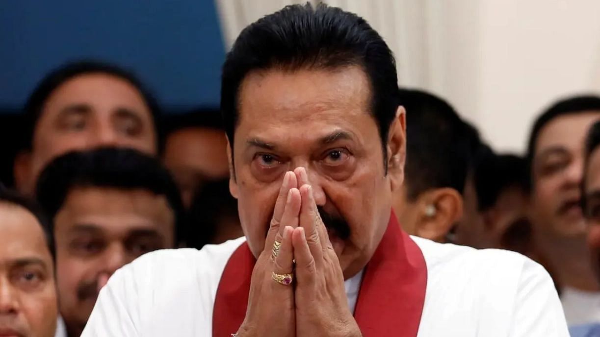 <div class="paragraphs"><p>श्रीलंका के प्रधानमंत्री पद से महिंदा राजपक्षे ने दिया इस्तीफा</p></div>
