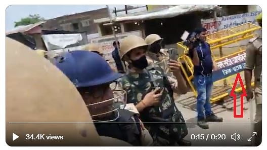 दावा किया गया कि BJP वाले बम लेकर आए थे और कानपुर हिंसा के लिए वही जिम्मेदार हैं, जबकि वीडियो जुलाई 2021 का है.