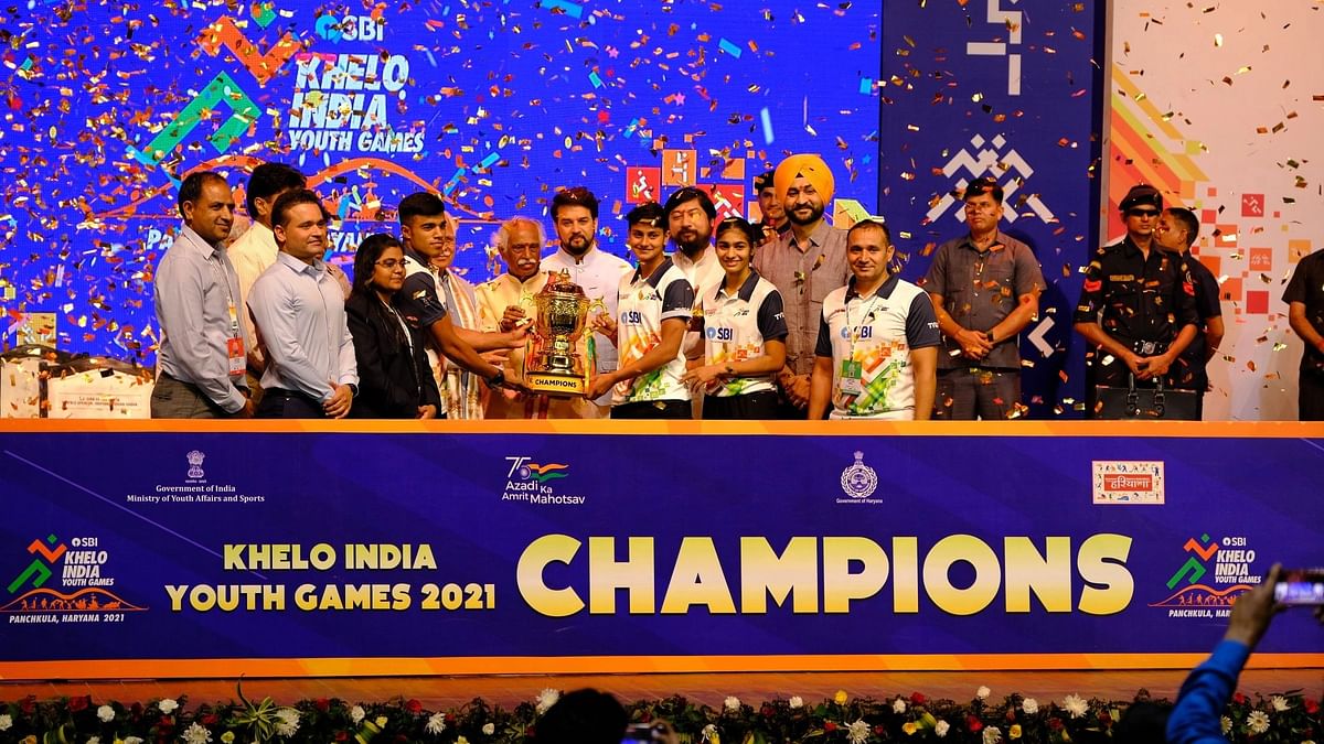 खेलो इंडिया गेम्‍स:हरियाणा का दबदबा,जीते 52 गोल्ड मेडल,महाराष्‍ट्र दूसरे नंबर पर