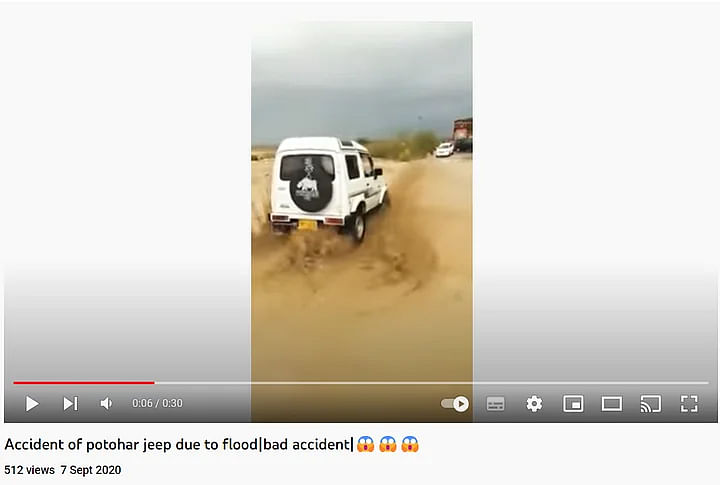 वीडियो को तेलंगाना में पत्रकार के साथ हुई दुर्घटना का बताकर शेयर किया जा रहा है.