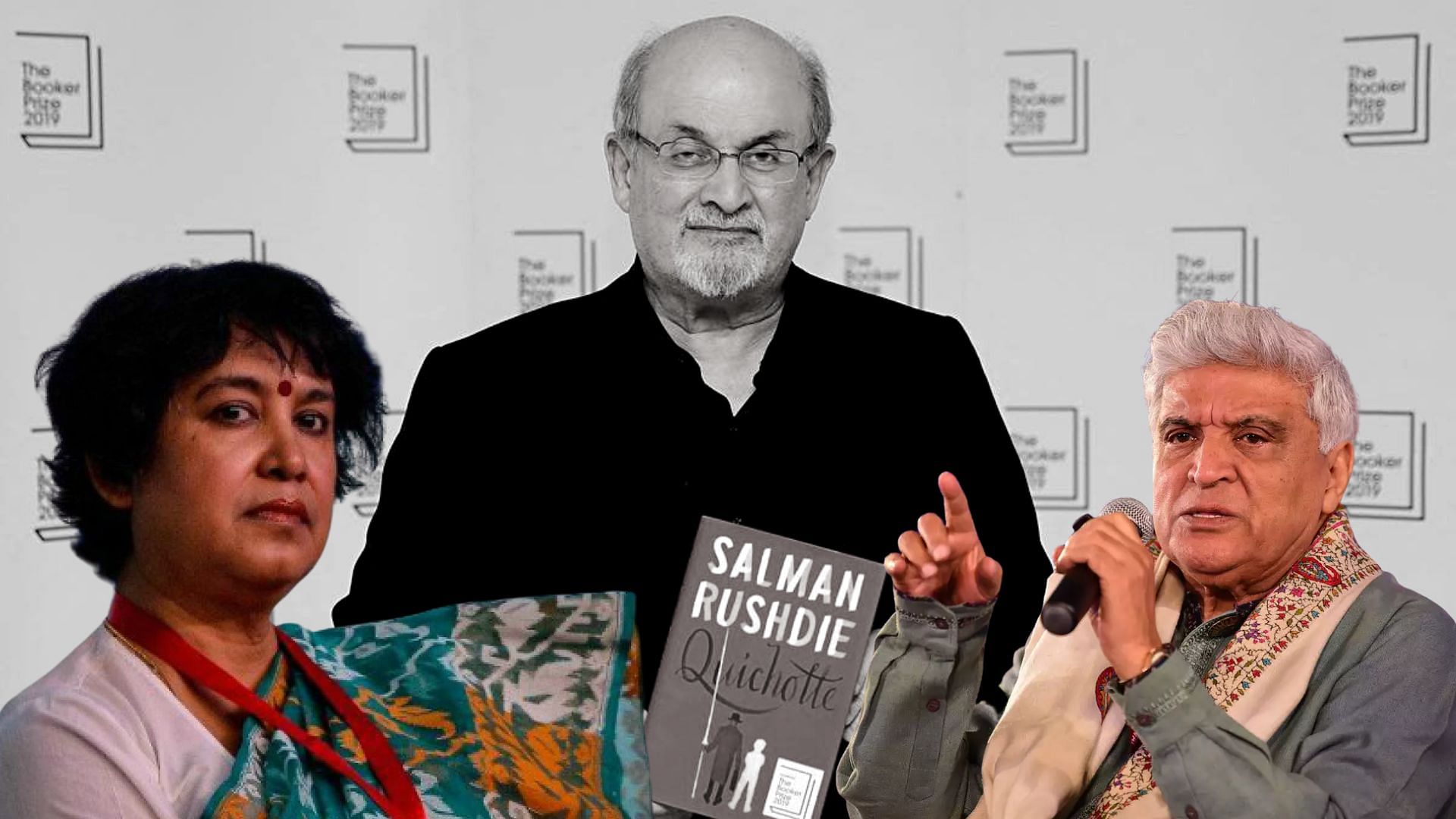<div class="paragraphs"><p>Salman Rushdie पर चाकू से हमला,तसलीमा नसरीन से लेकर जावेद अख्तर- किसने क्या कहा?</p></div>