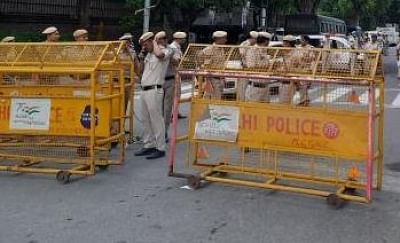 Delhi:महंगाई और अग्निपथ के खिलाफ आंदोलन, पुलिस पर आंदोलन स्थल सील करने का आरोप