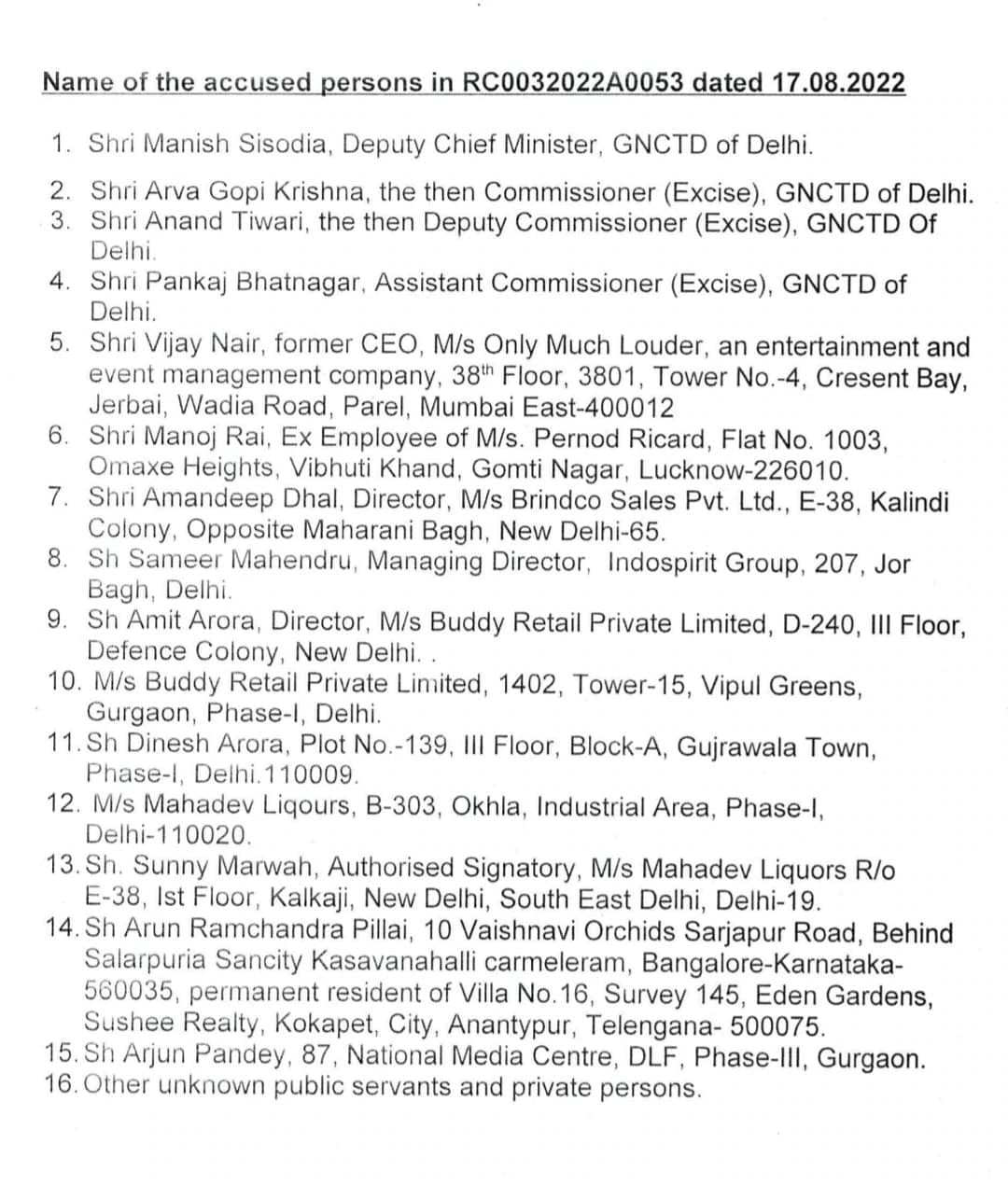 CBI ने मनीष सिसोदिया के दिल्ली स्थित घर और सात राज्यों में 31 अन्य जगहों पर तलाशी ली.