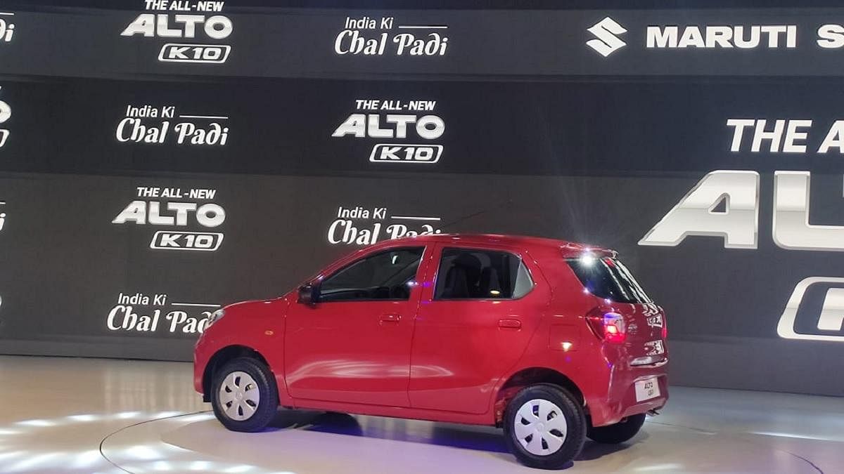 <div class="paragraphs"><p>Maruti Suzuki Alto K10 भारत में लॉन्च, जानिए इसके फीचर्स, वेरिएंट और कीमत</p></div>
