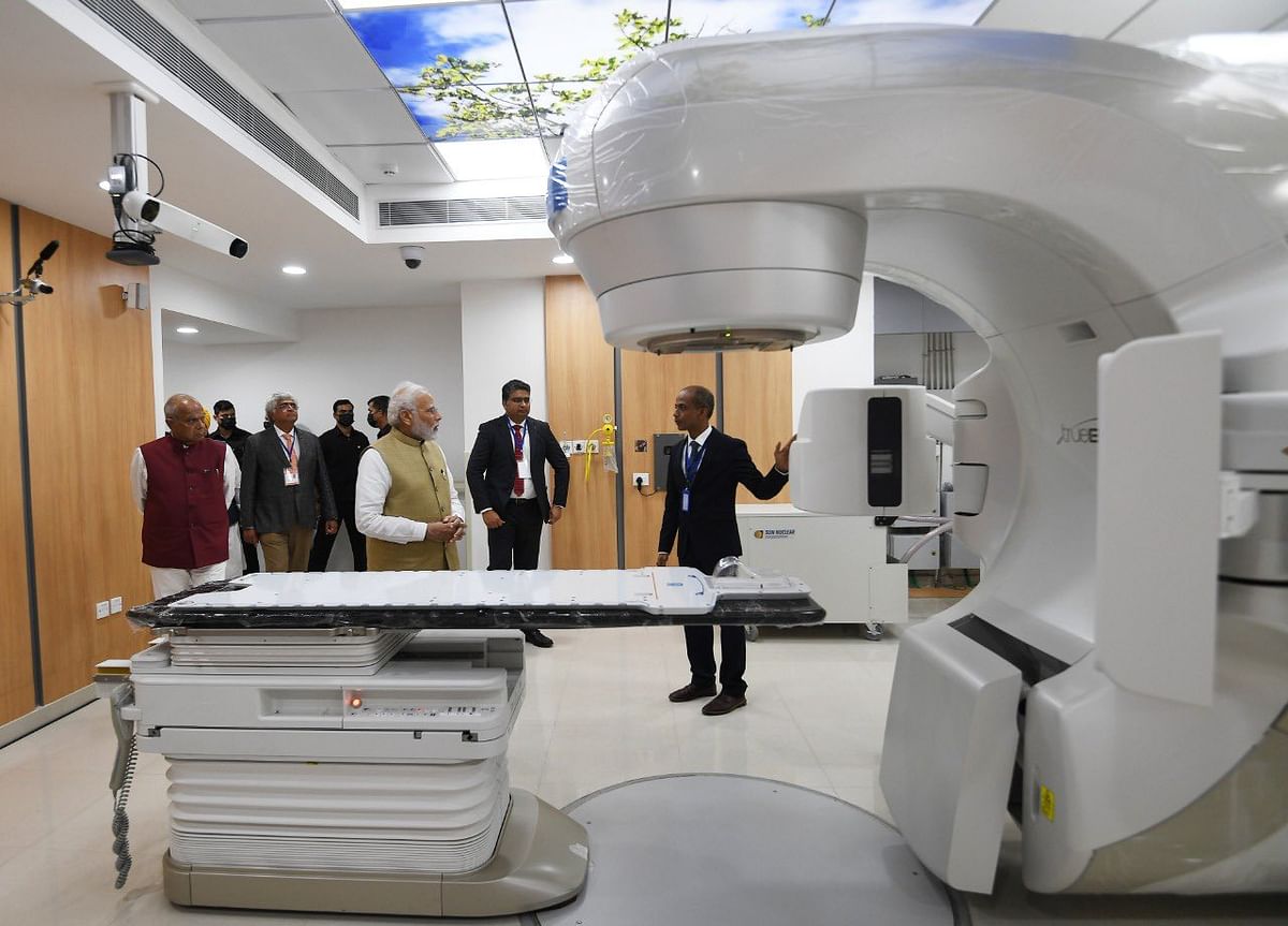 प्रधानमंत्री नरेंद्र मोदी ने मोहाली के मुल्लांपुर में होमी भाभा कैंसर हॉस्पिटल एंड रिसर्च सेंटर का उद्घाटन किया.