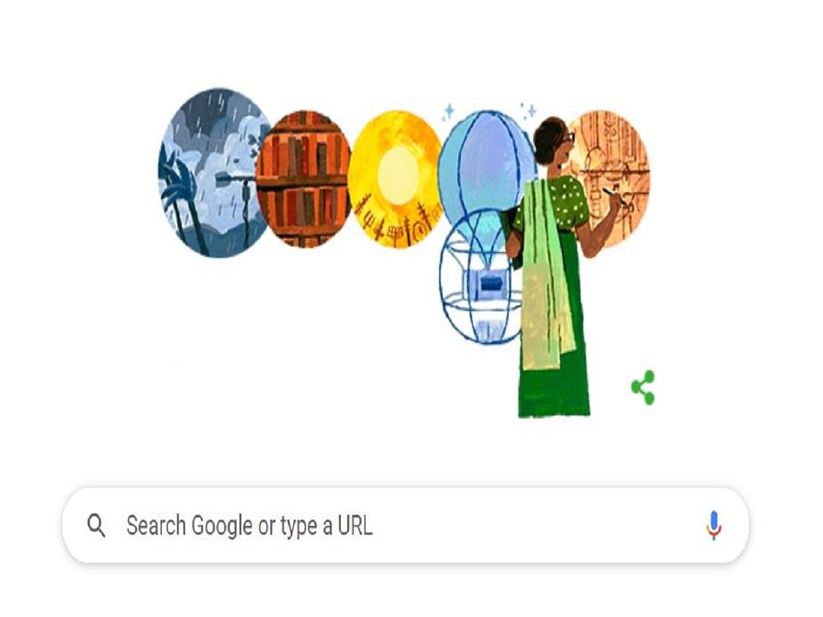 Google ने आज मौसम विज्ञानी 'अन्ना मणि' के लिए तैयार किया खास Doodle