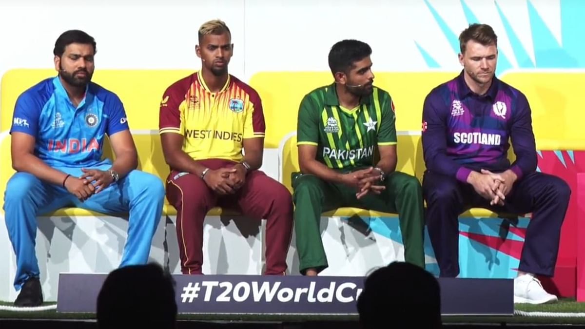 T20 World Cup: 16 कप्तानों की प्रेस कॉन्फ्रेंस,रोहित खुलकर बोले-फिंच ने जीता दिल