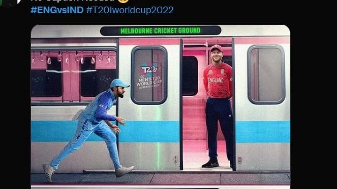 <div class="paragraphs"><p>T20 WC Meme: भारत का सपना चकनाचूर, 10 विकेट से हार,विराट-पांड्या की पारी बेकार</p></div>