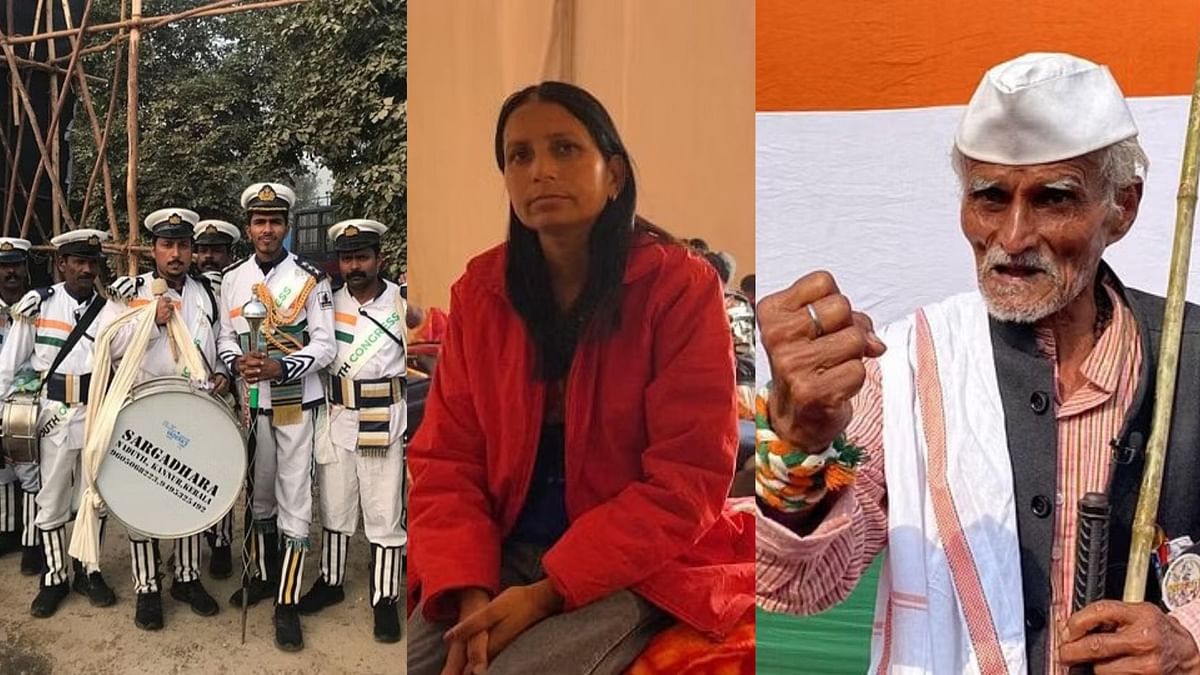 एक बैंड,एक स्वतंत्रता सेनानी,बच्चों को छोड़ आई मां: भारत जोड़ो यात्रा की कहानियां