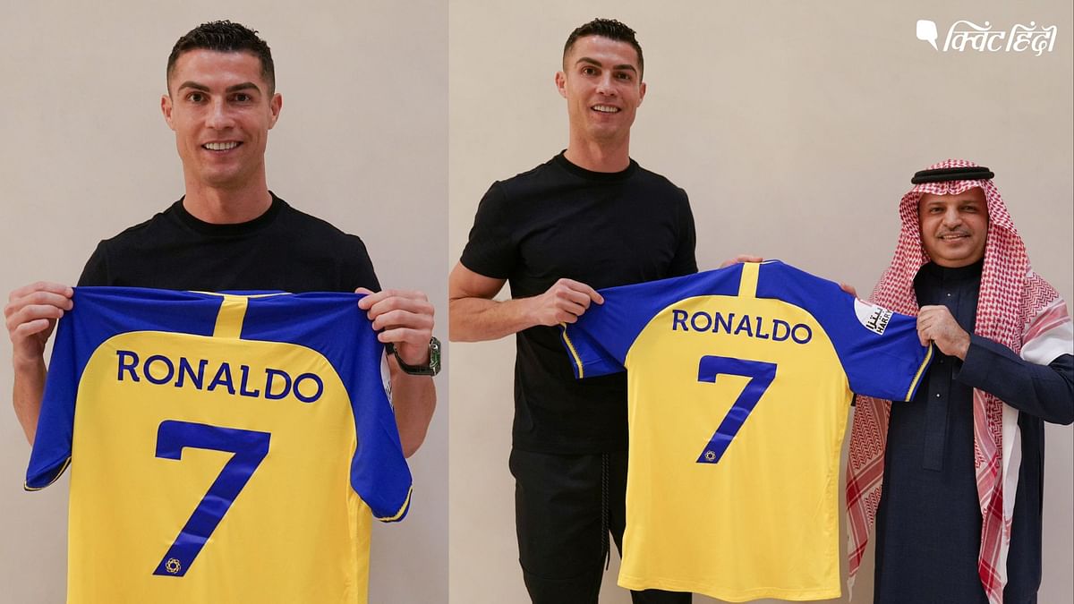 Ronaldo In Al Nassr: यूरोप को अलविदा,सऊदी पहुंचे रोनाल्डो,साल के मिलेंगे 800 Cr