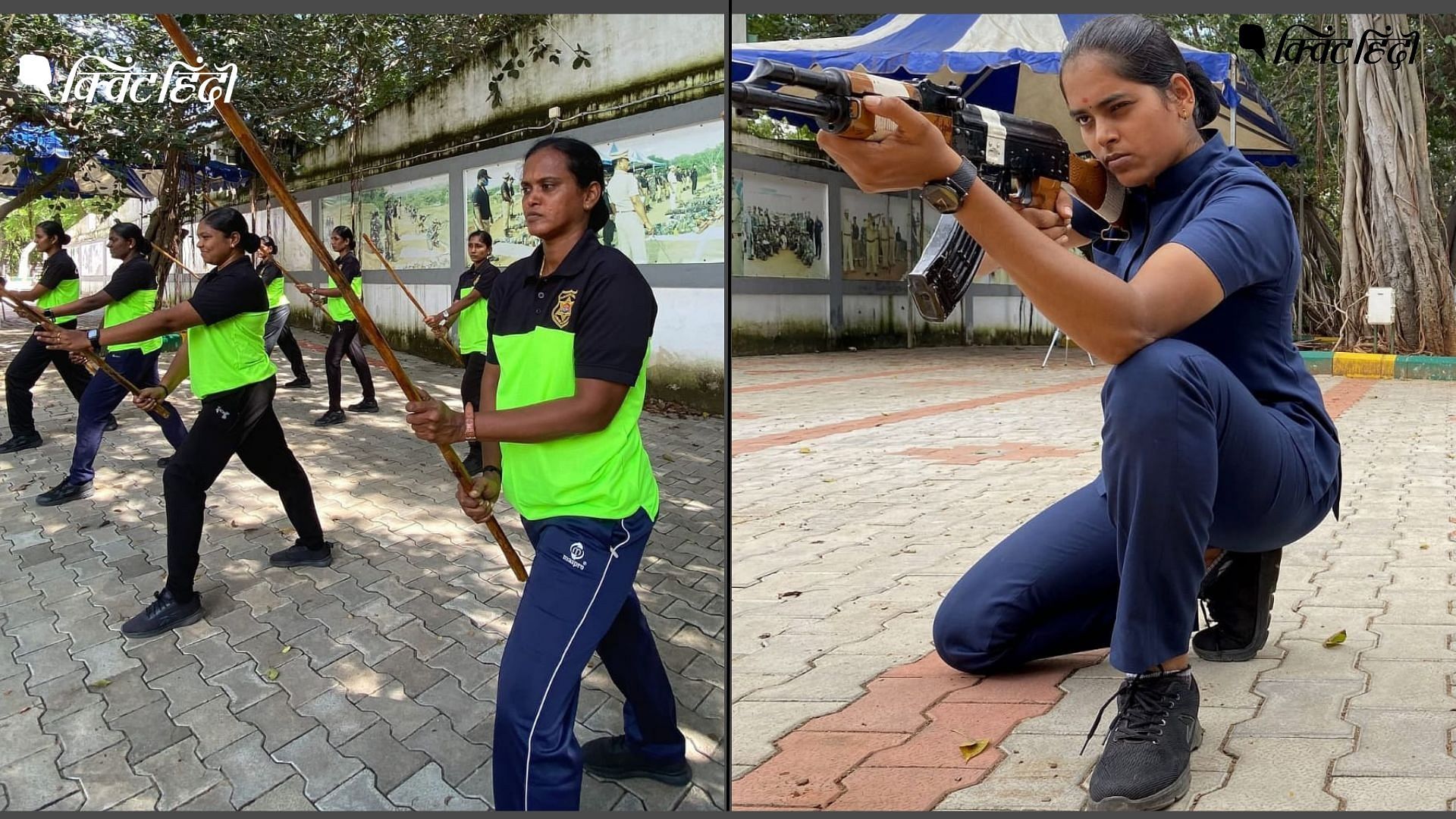 <div class="paragraphs"><p> तमिलनाडु के CM स्टालिन की सुरक्षा करती महिला बॉडीगार्ड.</p></div>